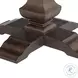 Emerson Dark Brown Round Dining Room Set