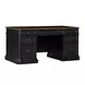 Roanoke Black Credenza Home Office Set