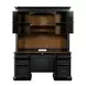 Roanoke Black Credenza With Hutch