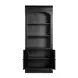 Roanoke Black Bookcase