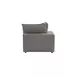 Cali Slate Performance Fabric Modular Large Chaise Sectional