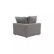 Cali Slate Performance Fabric Modular 120" Sofa