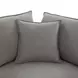 Cali Slate Performance Fabric Modular 80" Loveseat
