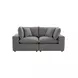 Cali Slate Performance Fabric Modular Living Room Set