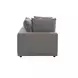 Cali Slate Performance Fabric Modular 80" Loveseat