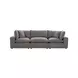 Cali Slate Performance Fabric Modular Living Room Set