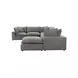 Cali Slate Performance Fabric Modular Large Chaise Sectional