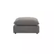 Cali Slate Performance Fabric Modular 120" Sofa