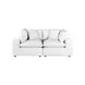 Cali Pearl Performance Fabric Modular 80" Loveseat