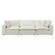 Cali Natural Performance Fabric Modular 120" Sofa