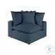 Cali Navy Performance Fabric Modular Sofa