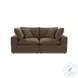 Cali Chocolate Brown Performance Velvet Modular Living Room Set