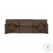 Cali Chocolate Brown Performance Velvet Modular Living Room Set