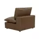 Cali Cognac Brown Leather Modular L-Sectional