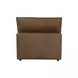 Cali Cognac Brown Leather Modular Sectional
