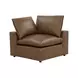Cali Cognac Brown Leather Modular Sectional