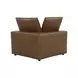 Cali Cognac Brown Leather Modular L-Sectional