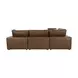 Cali Cognac Brown Leather Modular Sectional