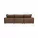Cali Cognac Brown Leather Modular Sectional