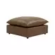 Cali Cognac Brown Leather Modular Sectional