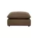 Cali Cognac Brown Leather Modular Sectional