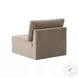 Willow Taupe Velvet Modular RAF Sectional