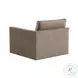 Willow Taupe Velvet Modular RAF Sectional