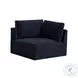 Willow Navy Velvet Modular RAF Sectional