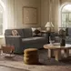 Catarina Gray 73" Loveseat