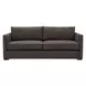 Portsmouth Java Brown Textured Chenille Sofa