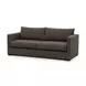Portsmouth Java Brown Textured Chenille Sofa