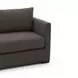 Portsmouth Java Brown Textured Chenille Sofa