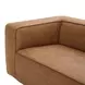 Aurora Brown 90" Sofa