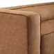 Aurora Brown 90" Sofa