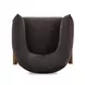 Piedmont Storm Grey Upcycled Chenille Accent Chair