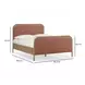 Hatia Sienna Red Basketweave Queen Panel Bed
