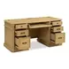 Winchester Natural Oak Executive Desk