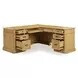 Winchester Natural Oak L-Shaped Desk
