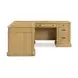 Winchester Natural Oak L-Shaped Home Office Set
