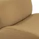 Zenith Latte Brown Velvet Modular Sectional with RAF Chair