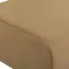 Zenith Latte Brown Velvet Modular U-Sectional with RAF Chair