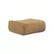 Zenith Latte Brown Velvet Modular U-Sectional with RAF Chair