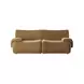 Zenith Latte Brown Velvet Living Room Set