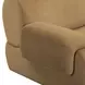 Zenith Latte Brown Velvet Modular 80" Loveseat