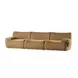 Zenith Latte Brown Velvet Living Room Set
