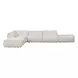 Zenith Cream Upcycled Fabric Modular Large L-Sectional