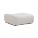 Zenith Cream Upcycled Fabric Modular Large L-Sectional