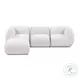 Arezza Stone White Basketweave Modular Sectional