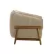 Piedmont Taupe Upcycled Chenille Accent Chair
