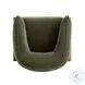 Piedmont Olive Green Upcycled Chenille Accent Chair